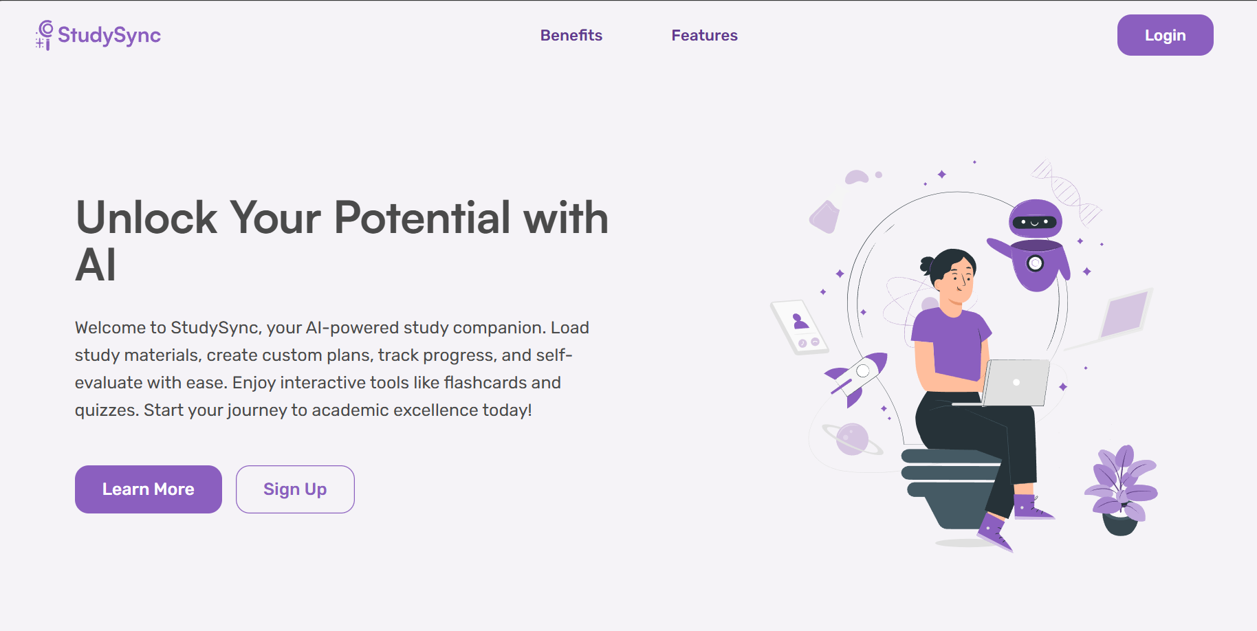 StudySync project screenshot